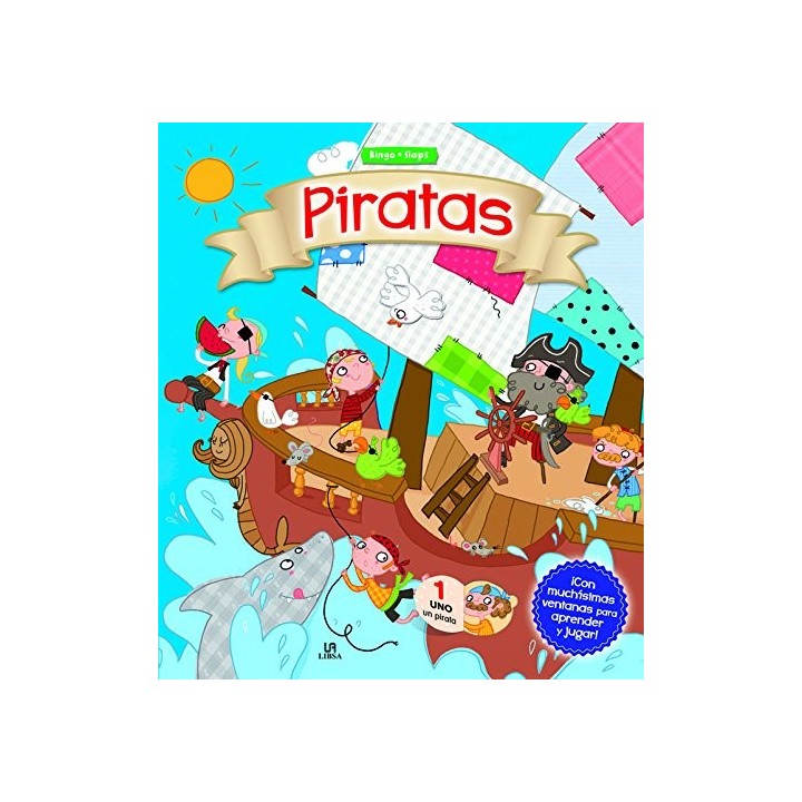 Piratas. Bingo - flaps